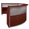 Regency 71 in D X 45.5 in H, 143.5 in W X Wood, Plexi, Mahogany 77313MH - alternate 2